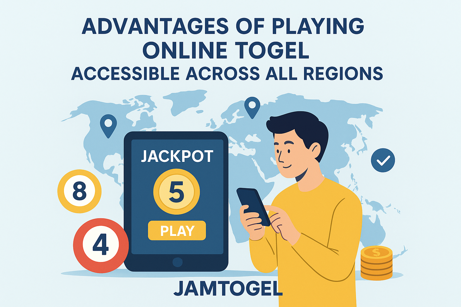 Advantages of Playing Online Togel Accessible Across All Regions