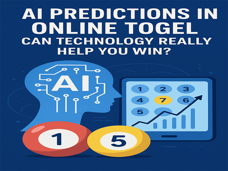 AI Predictions in Online Togel: Can Technology Really Help You Win?